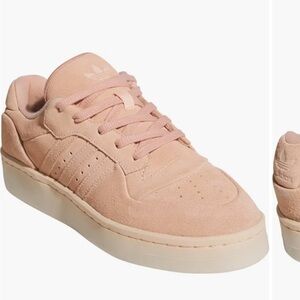 ADIDAS RIVALRY NWT Blush Pink Suede Sneakers